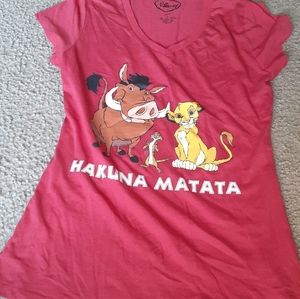 Disney lion king shirt